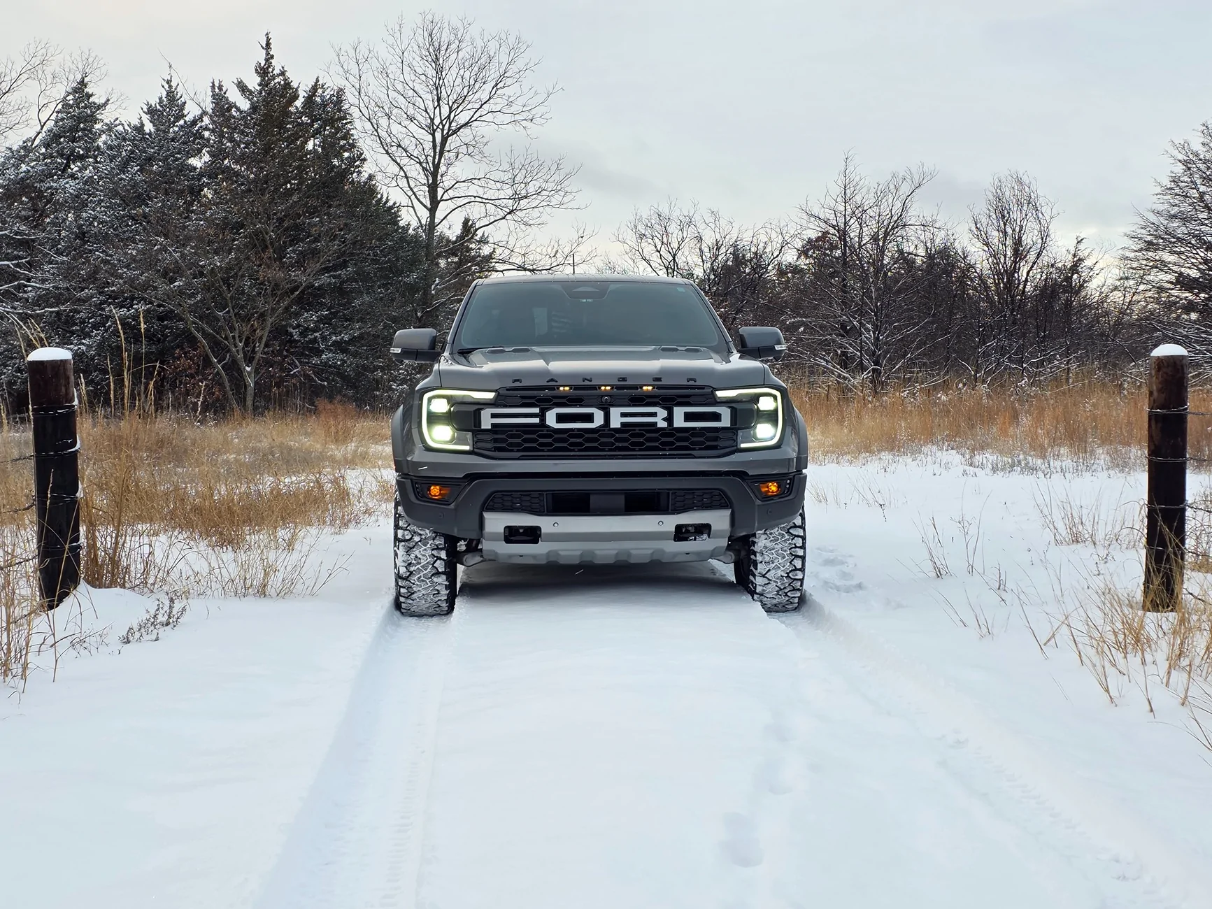 Ford Ranger First snow day 20260125_080941