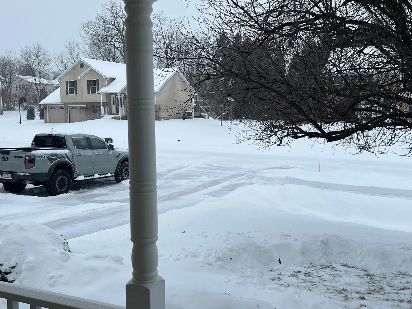 Ford Ranger First snow day IMG_5165