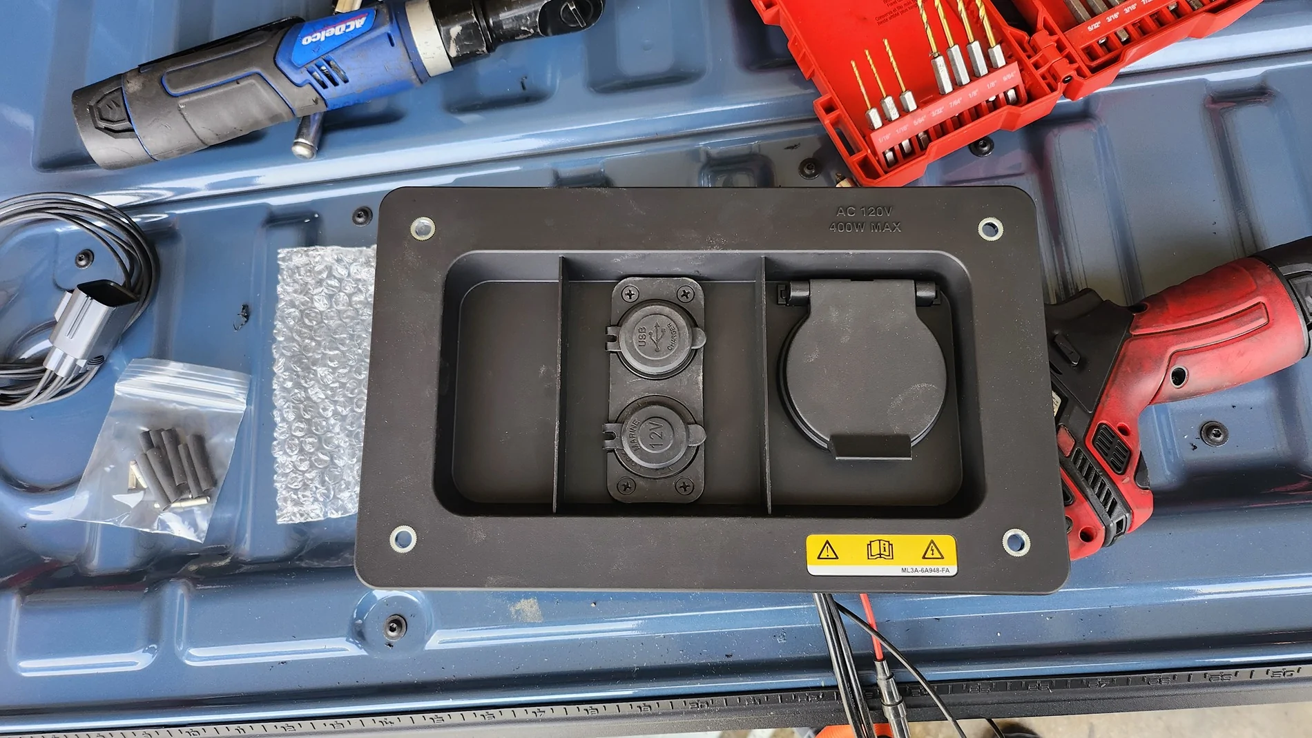 Ford Ranger RC MUSTANG Azure Gray Raptor Build 20260125_104703