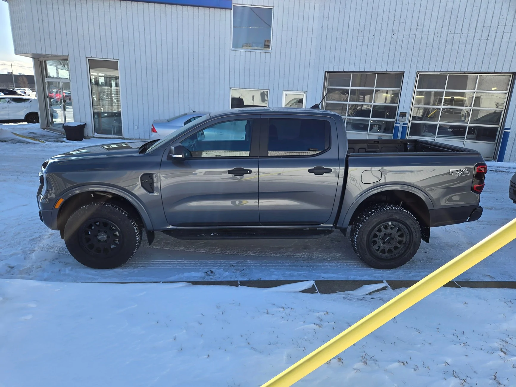 Ford Ranger RealTruck Go Rhino Dominator D6 Running Boards installed 20260123_112449
