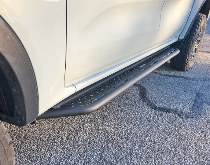 Ford Ranger RealTruck Go Rhino Dominator D6 Running Boards installed 79137-67e3a55853278b9f24ba178fe6dfed6a