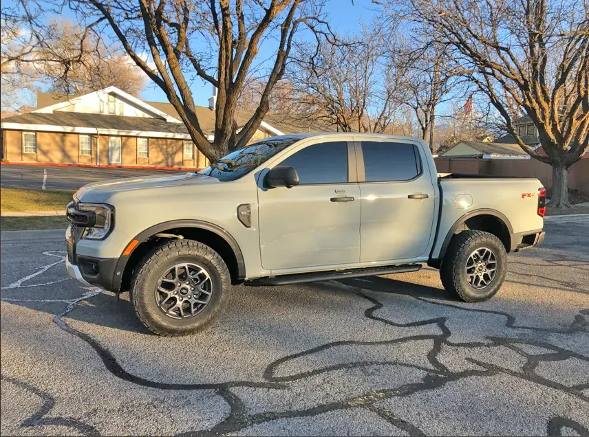 Ford Ranger RealTruck Go Rhino Dominator D6 Running Boards installed 79138-d628dd5f3bfa993afd124f4a4371c909