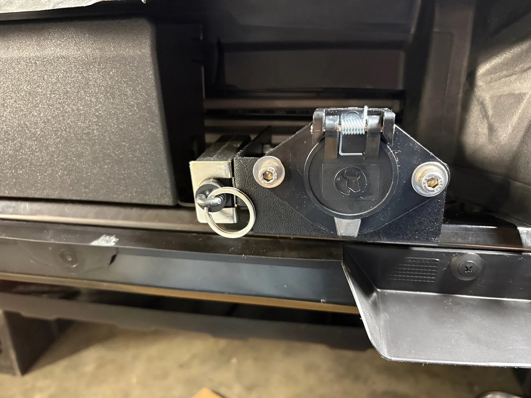 Ford Ranger Blue Ox install on 2025 Ranger Lariat IMG_1115