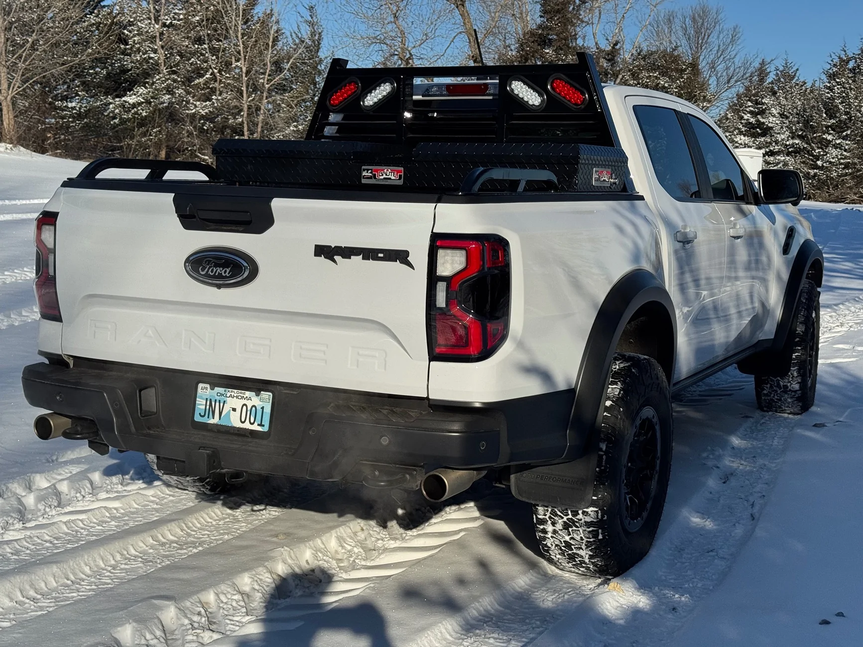 Ford Ranger First snow day IMG_5116