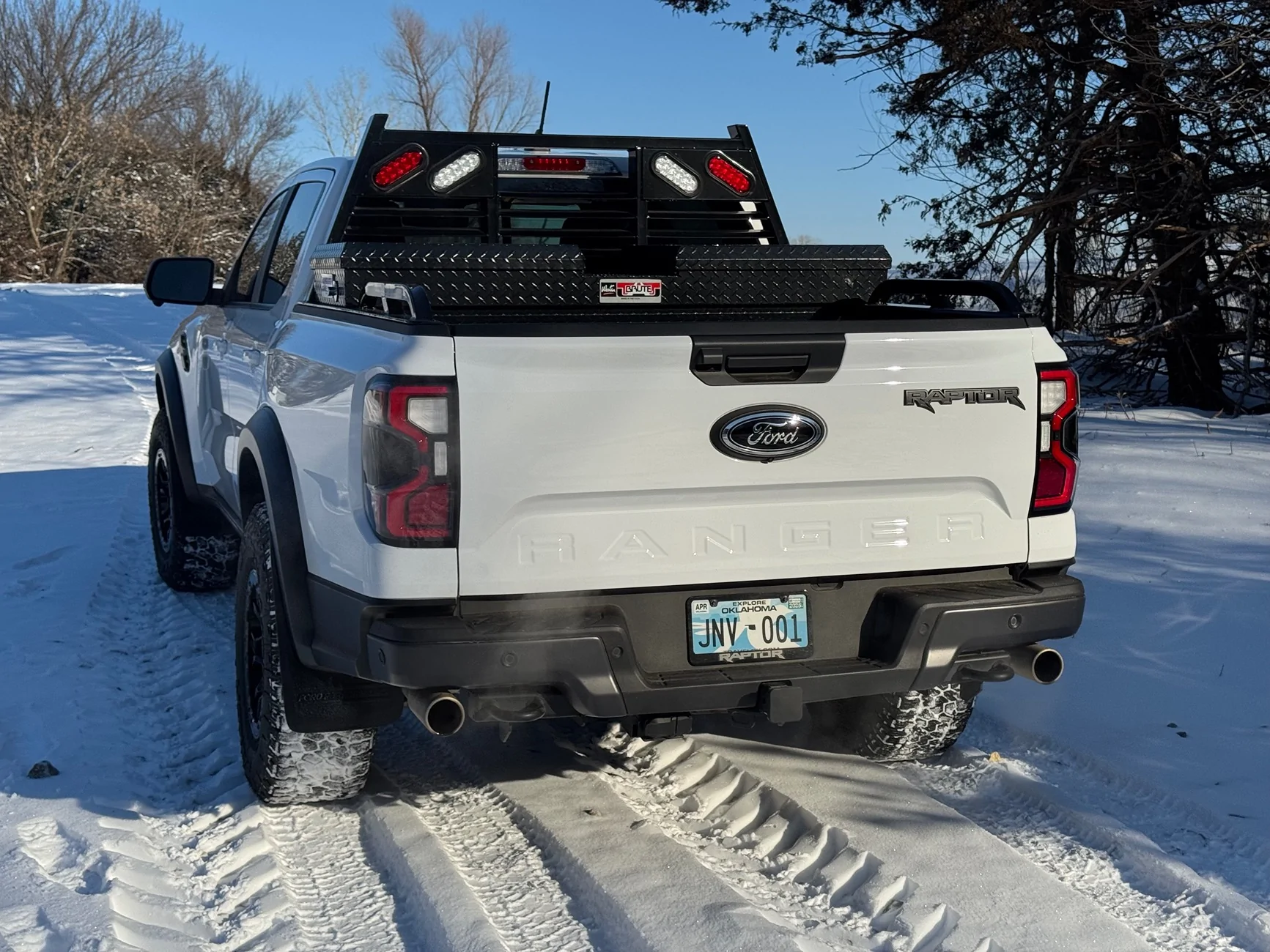 Ford Ranger First snow day IMG_5115
