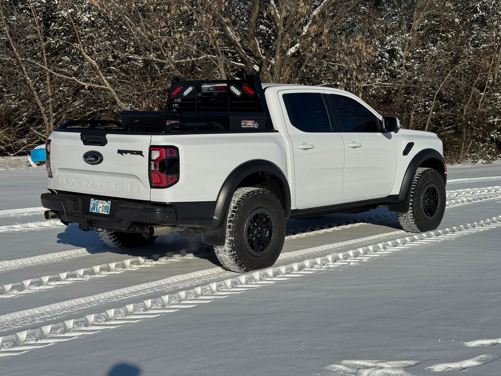 Ford Ranger First snow day IMG_5121