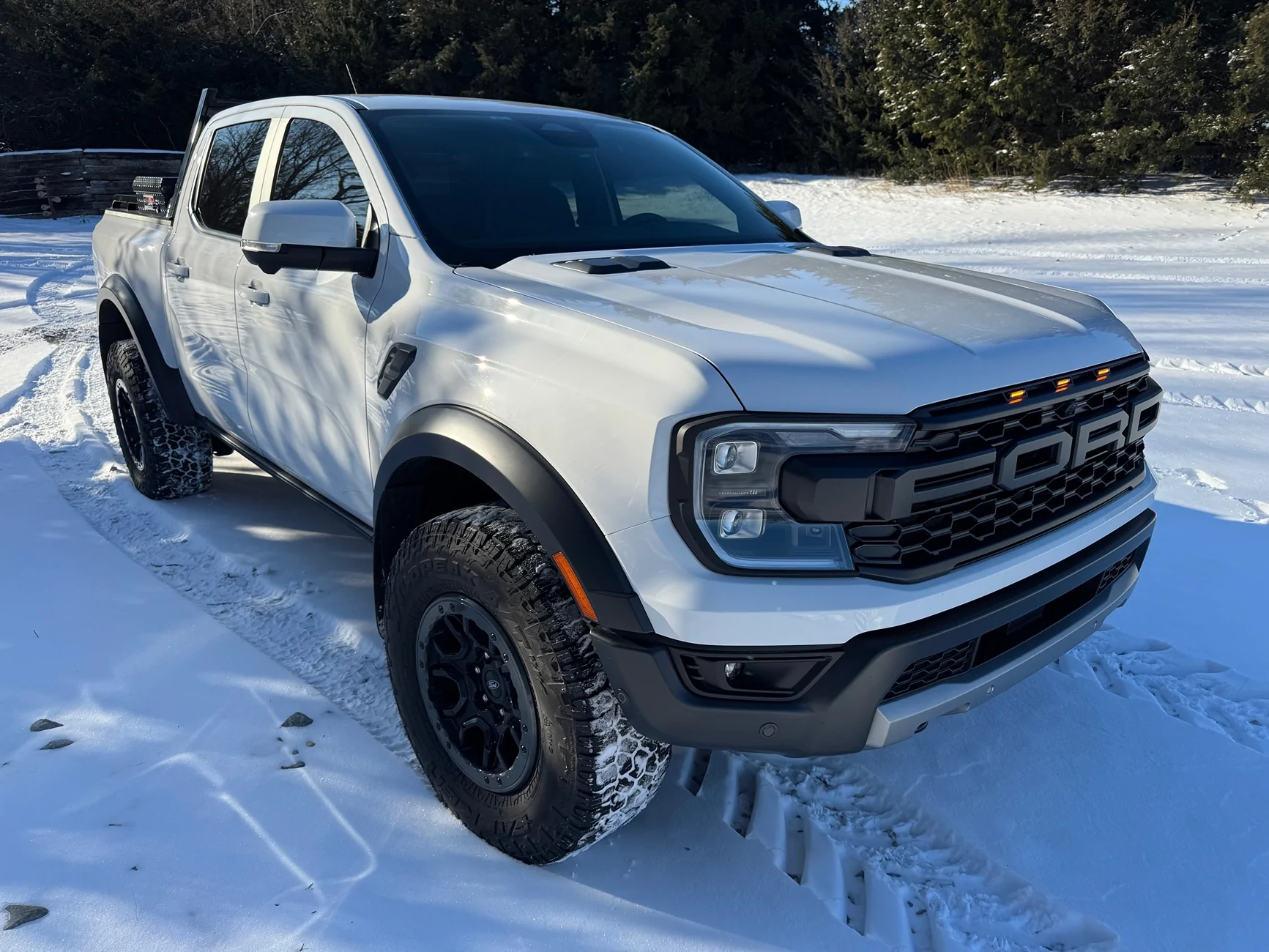 Ford Ranger First snow day IMG_5114