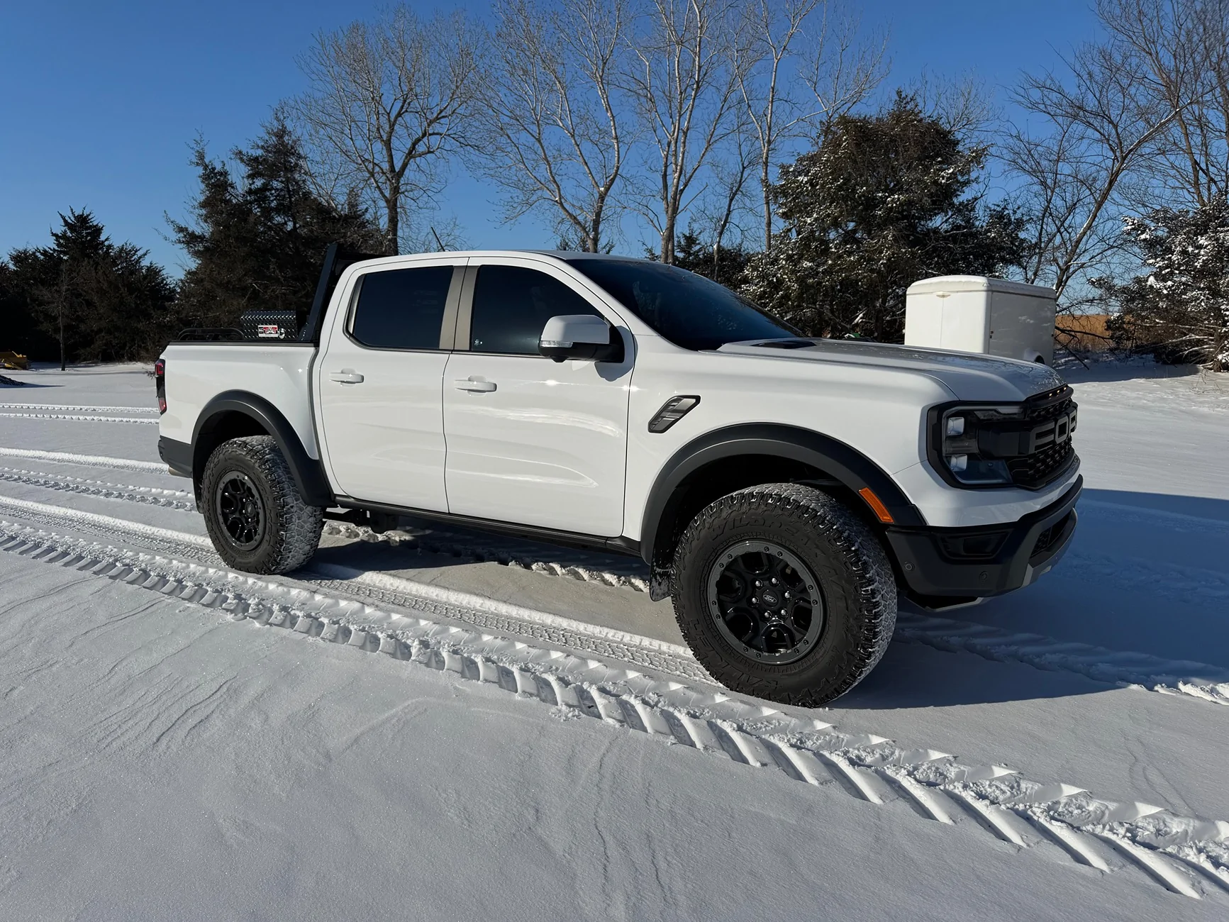 Ford Ranger First snow day IMG_5118