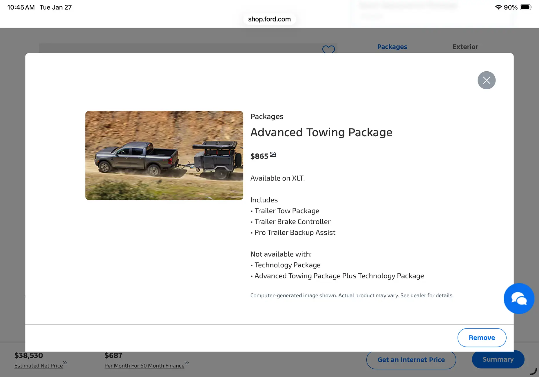Ford Ranger 2026 Ranger Build & Price Configurator is Live IMG_3460