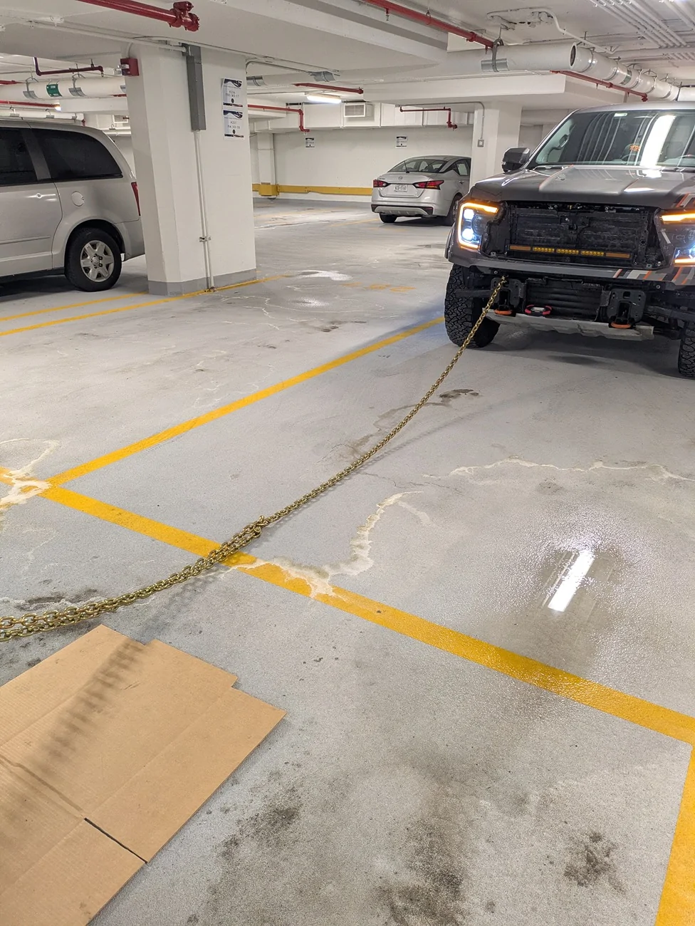 Ford Ranger So what bends in a light front bumper collision?  Asking for a friend... 1000009816