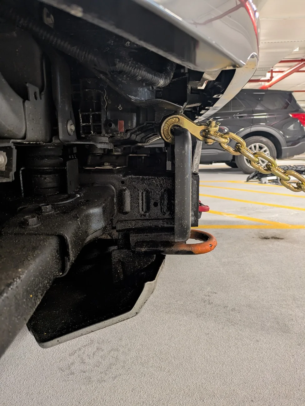 Ford Ranger So what bends in a light front bumper collision?  Asking for a friend... 1000009818