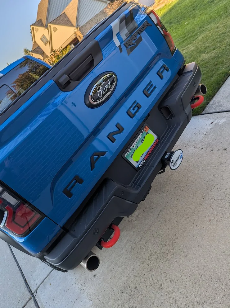 Ford Ranger 2025 Ranger Raptor - New To Forum - Mods So Far Rear Tailgate Letters and Rear To