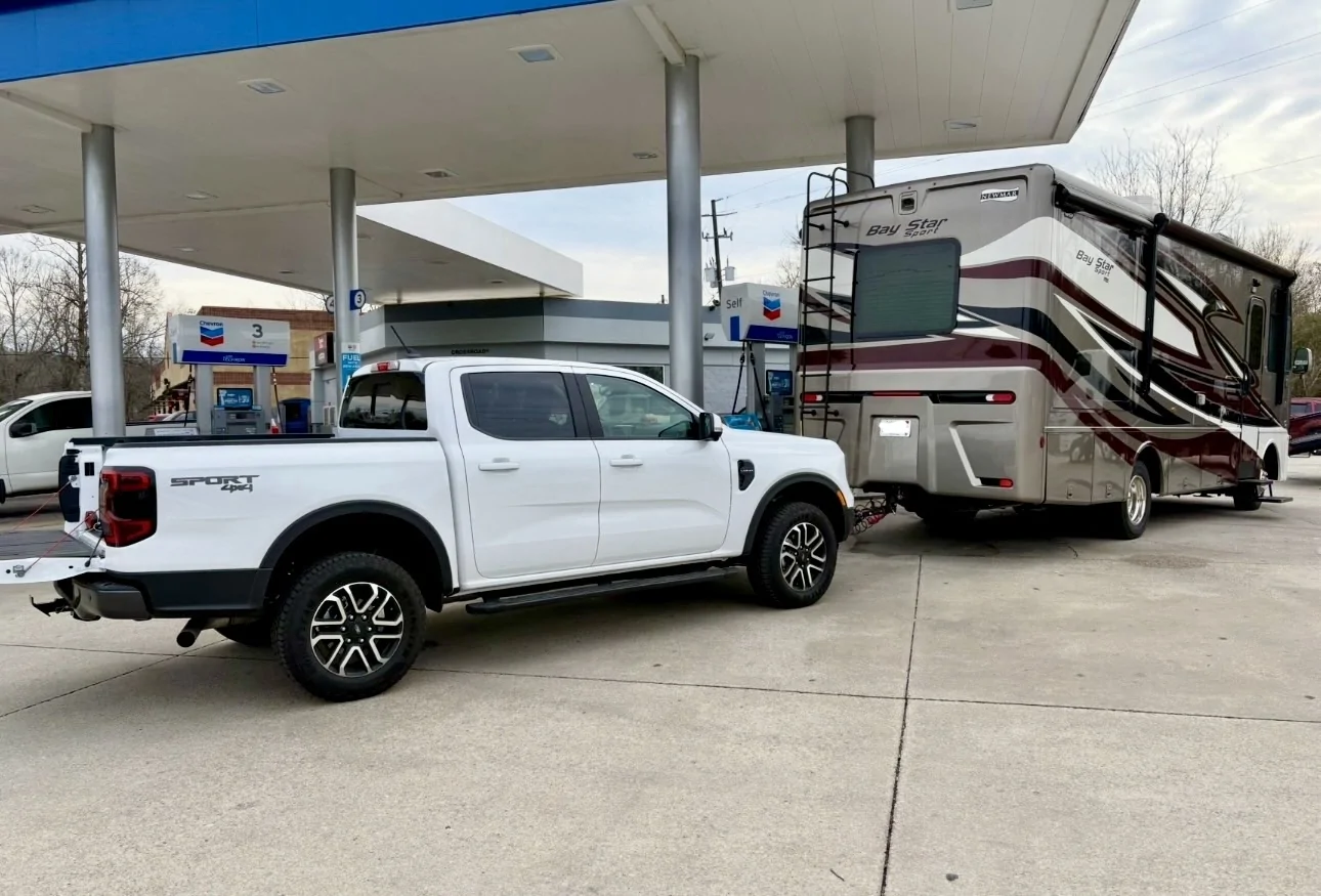 Ford Ranger Blue Ox install on 2025 Ranger Lariat image0