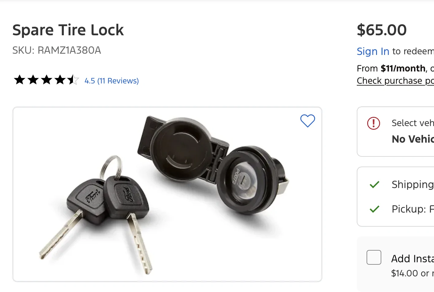 Ford Ranger Anyone else buy the Spare Tire Lock? 1769791588925-qv