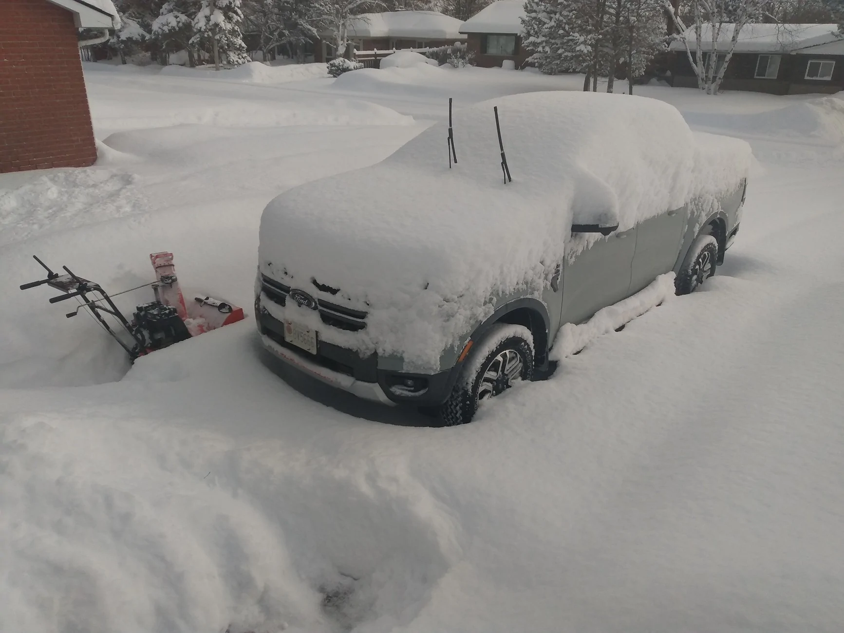 Ford Ranger Wannabe Baja Racer RR Snow 1