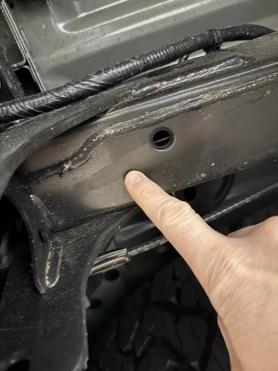 Ford Ranger Community Help! RR frame damage? IMG_4530