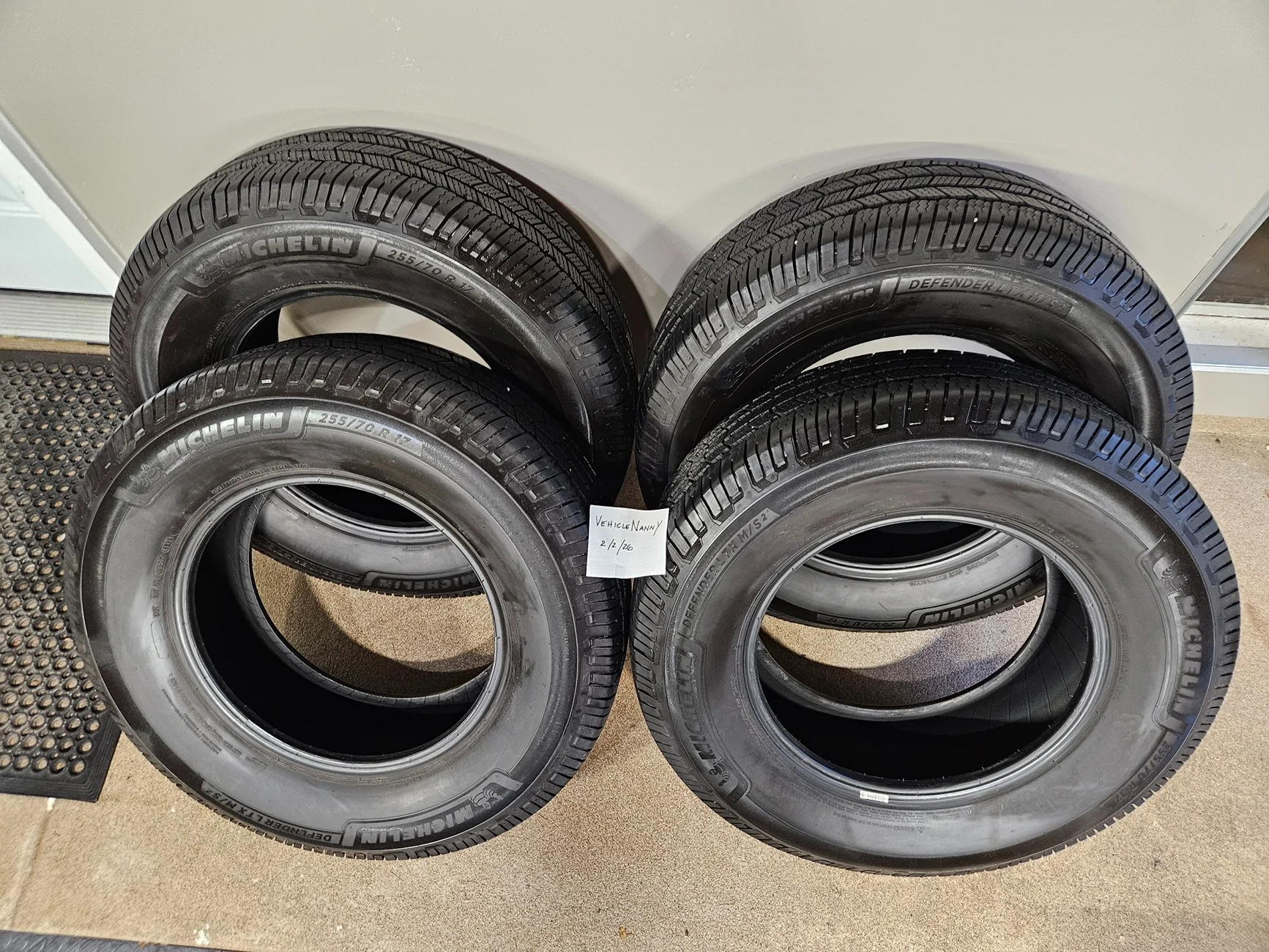 Ford Ranger (4) Michelin Defender LTX M/S2 (255/70R-17) 20260202_170940