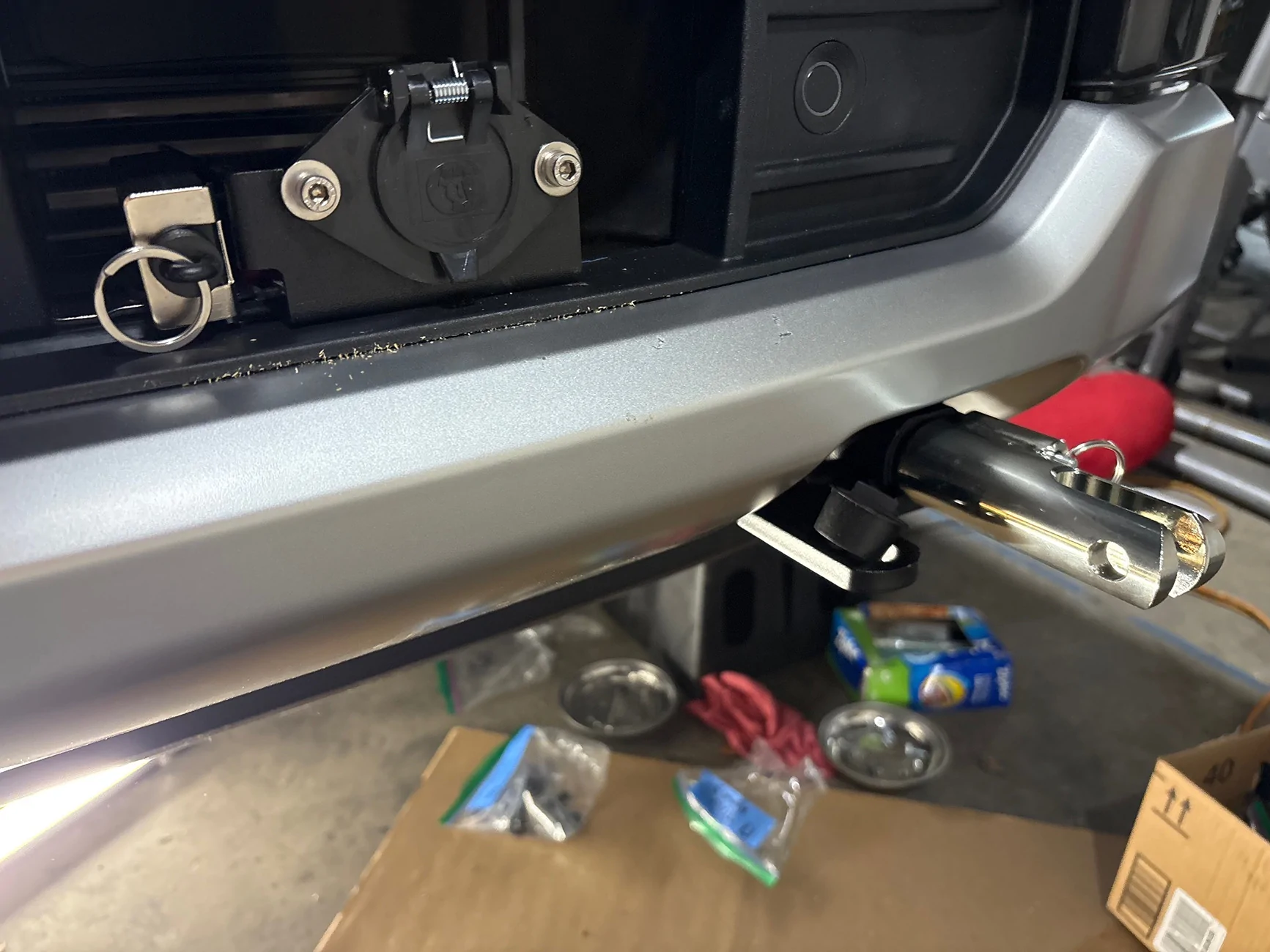 Ford Ranger Blue Ox install on 2025 Ranger Lariat image1