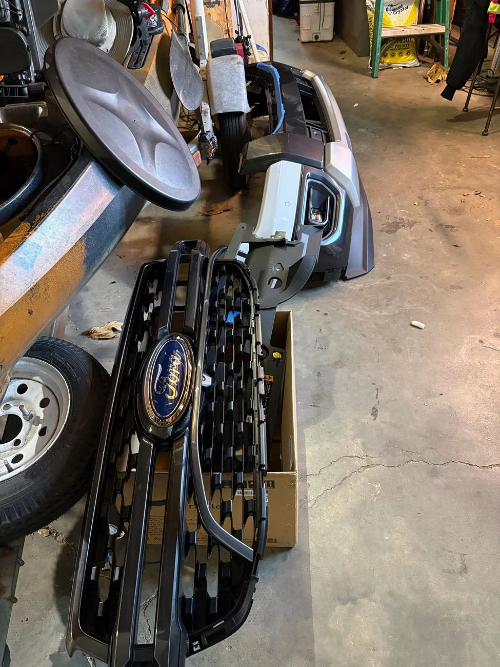 Ford Ranger Blue Ox install on 2025 Ranger Lariat image3