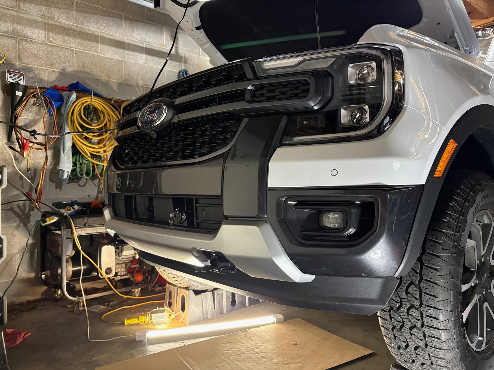 Ford Ranger Blue Ox install on 2025 Ranger Lariat image0