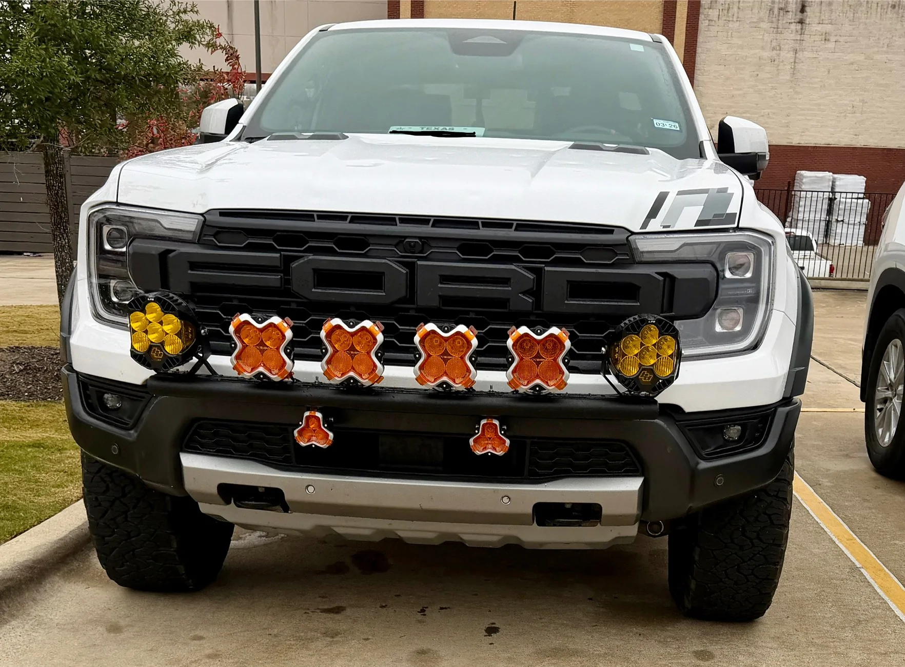 Ford Ranger New lights and bar. IMG_0031