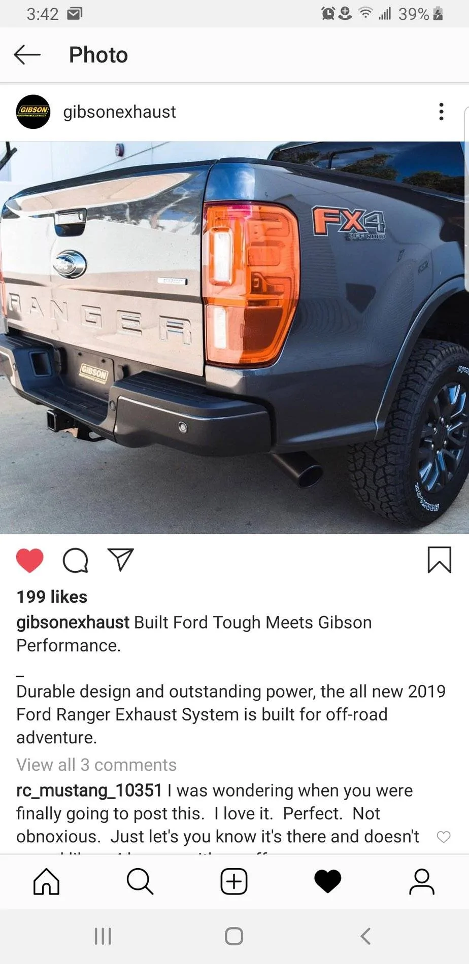 Ford Ranger RCMUSTANG's Magnetic FX4 Screenshot_20190410-154249_Instagram