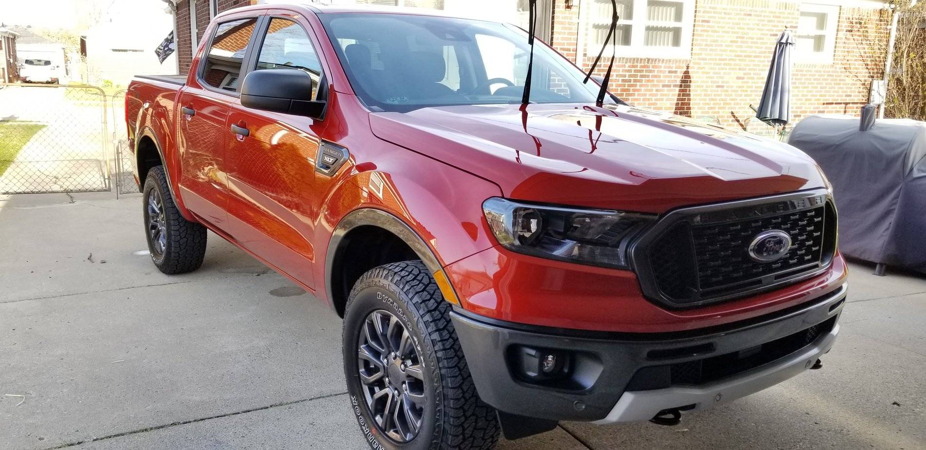 Ford Ranger WxNerd2015's Hot Pepper Red FX4 20190413_183313