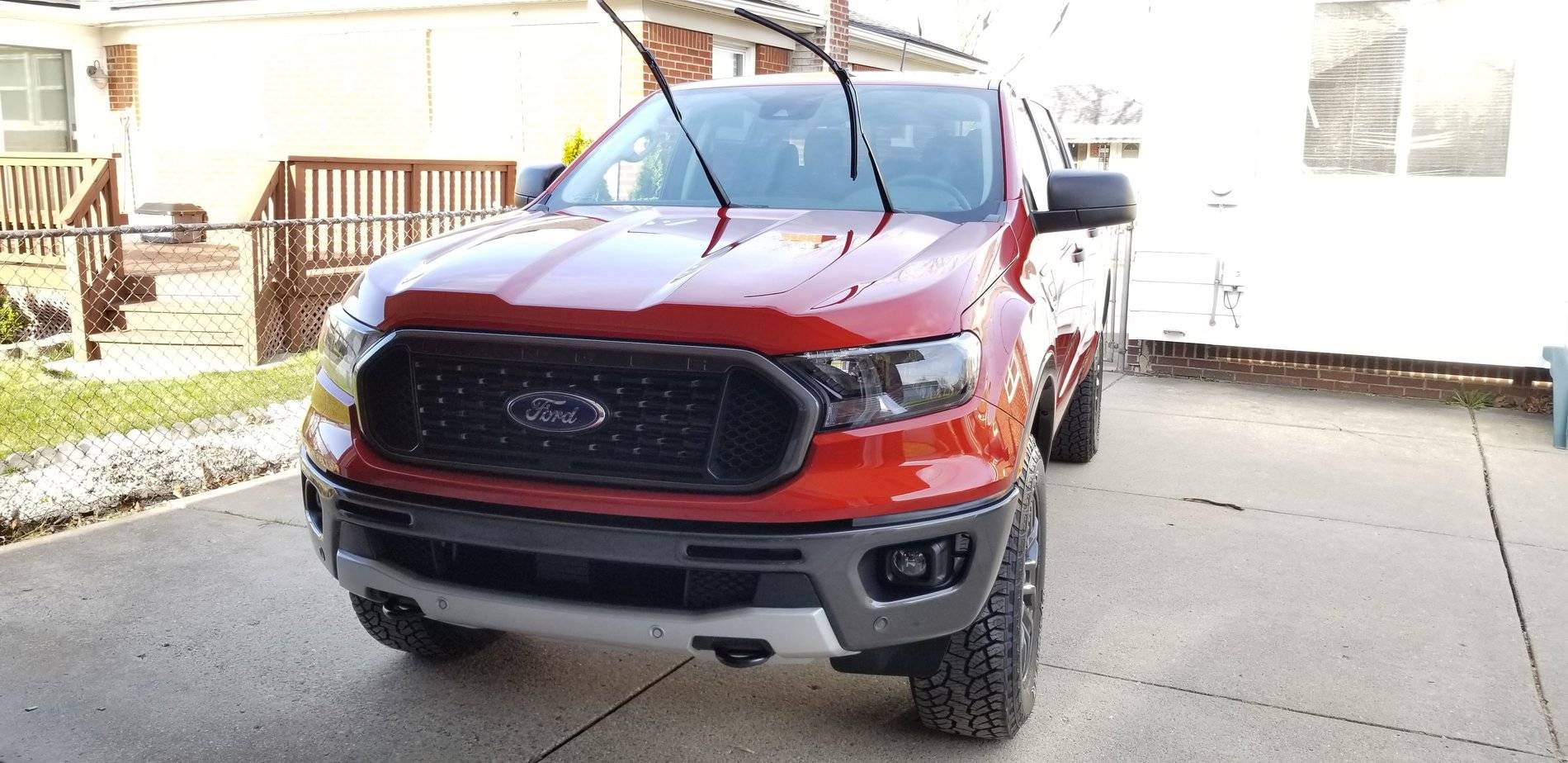 Ford Ranger WxNerd2015's Hot Pepper Red FX4 20190413_182840