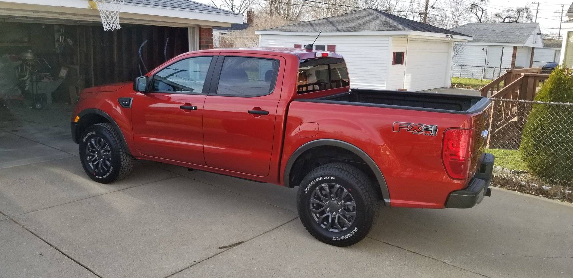 Ford Ranger WxNerd2015's Hot Pepper Red FX4 20190413_182816