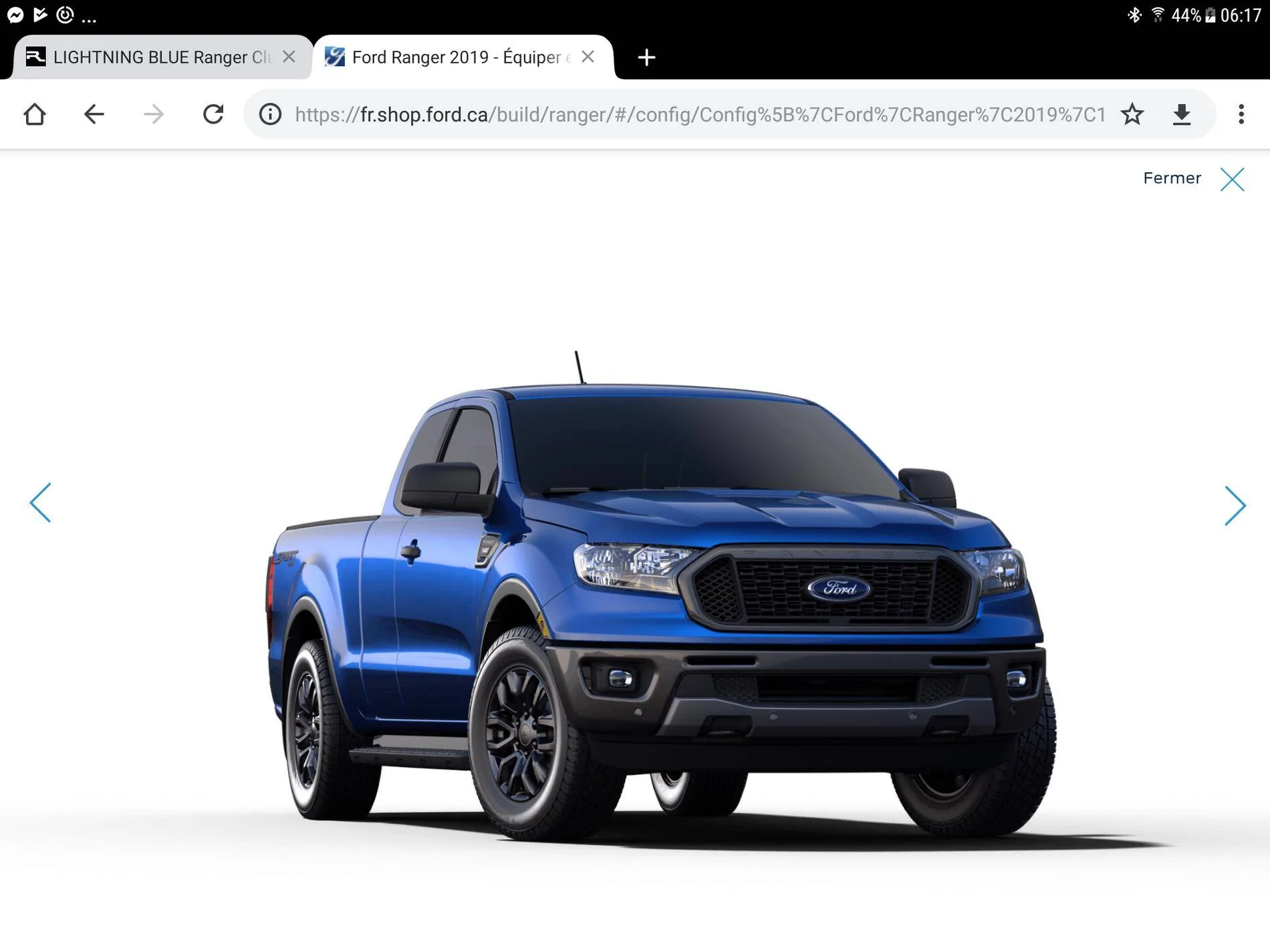 Ford Ranger LIGHTNING BLUE Ranger Club Thread Screenshot_20190417-061757