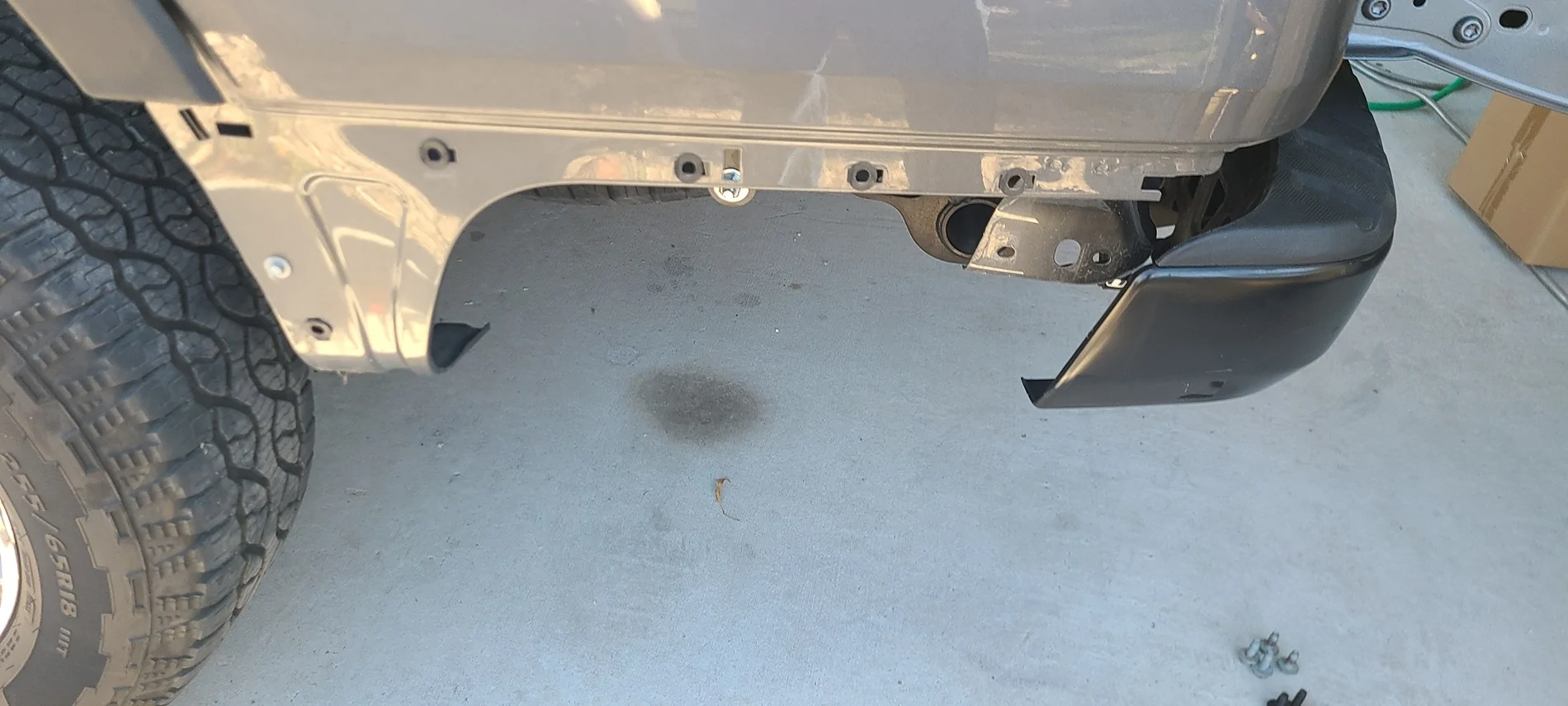 Ford Ranger Installing bed side steps on Ranger XL / XLT - DIY instructions 20260206_152146