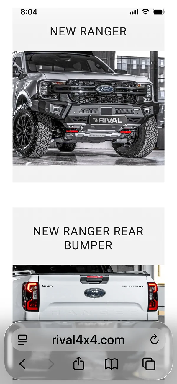 Ford Ranger NON RAPTOR BUMPERS - WHO IS BUILDING THEM? IMG_3426