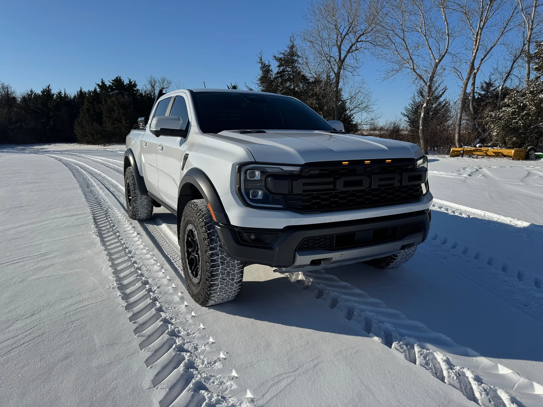 Ford Ranger Playing in the snow IMG_5117