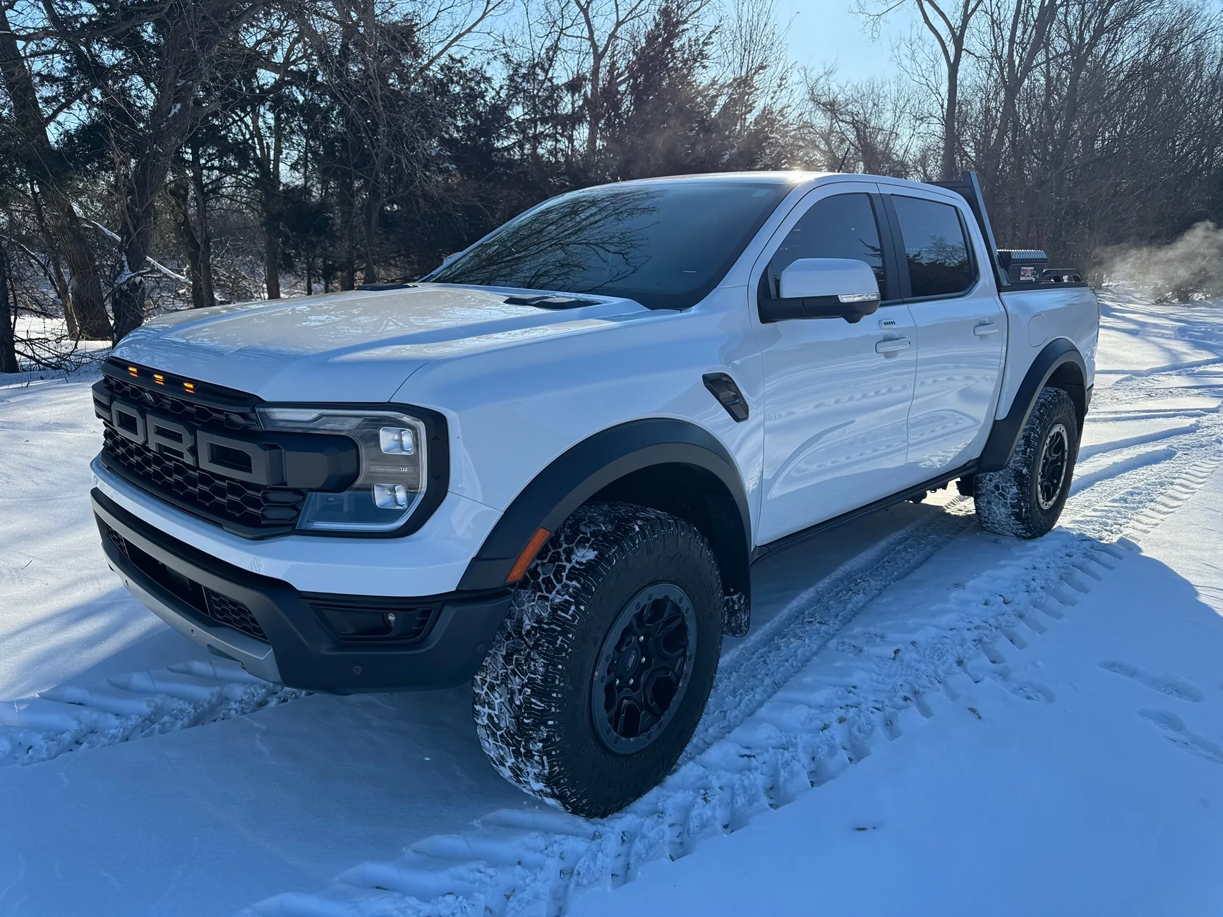 Ford Ranger Playing in the snow IMG_5113