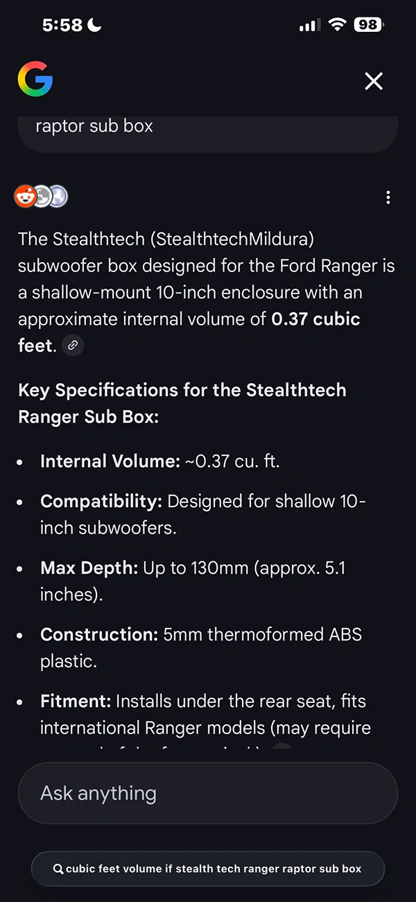 Ford Ranger AMPLIFIER - Kicker Key 200.4 IMG_2273