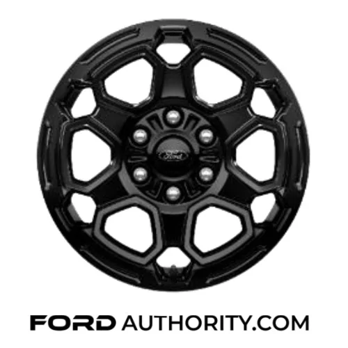 Ford Ranger Tires for Soft Roaders 2025-Ford-Ranger-wheel-options-001-18-inch-Black-painted-Aluminum