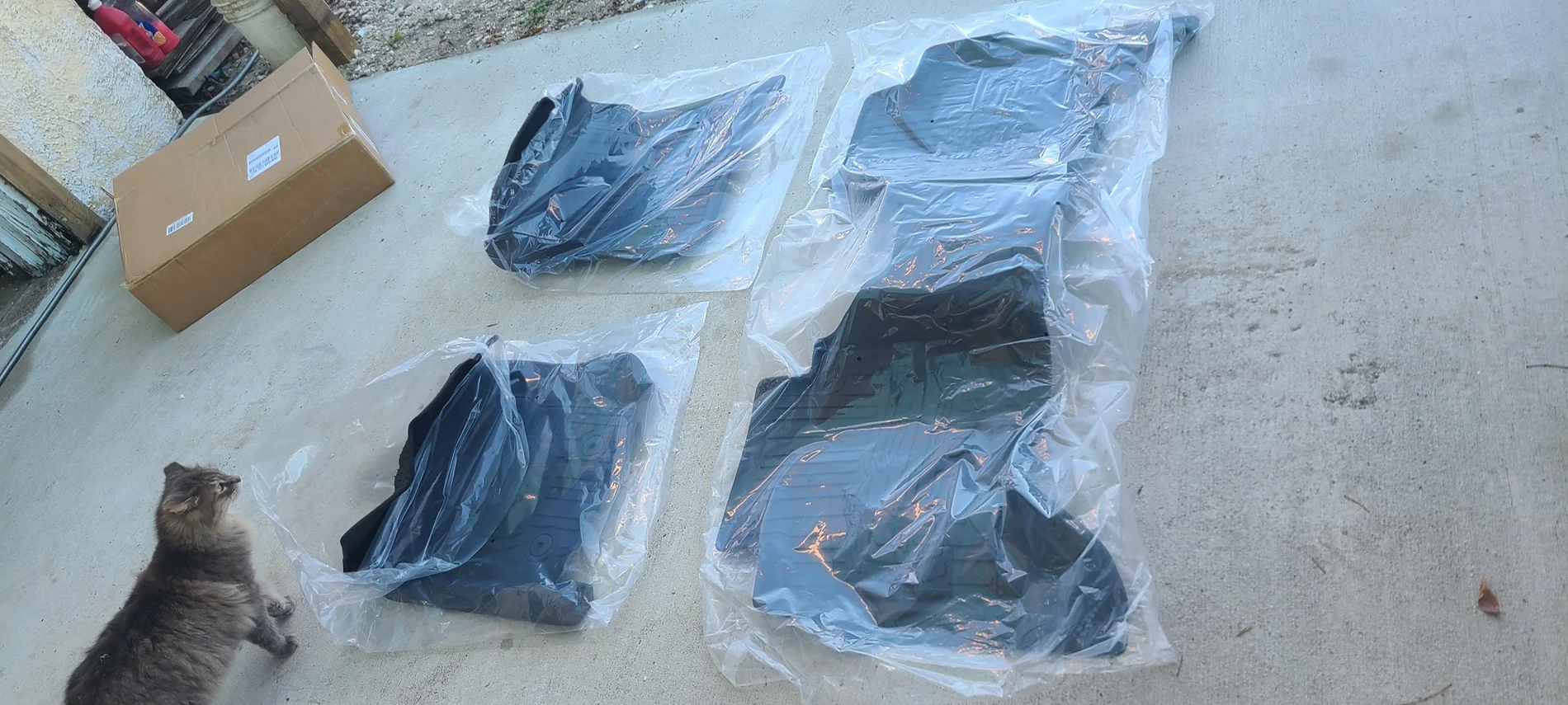 Ford Ranger TripleALiners vs. Husky front & rear floor mats comparison review 20260216_100125