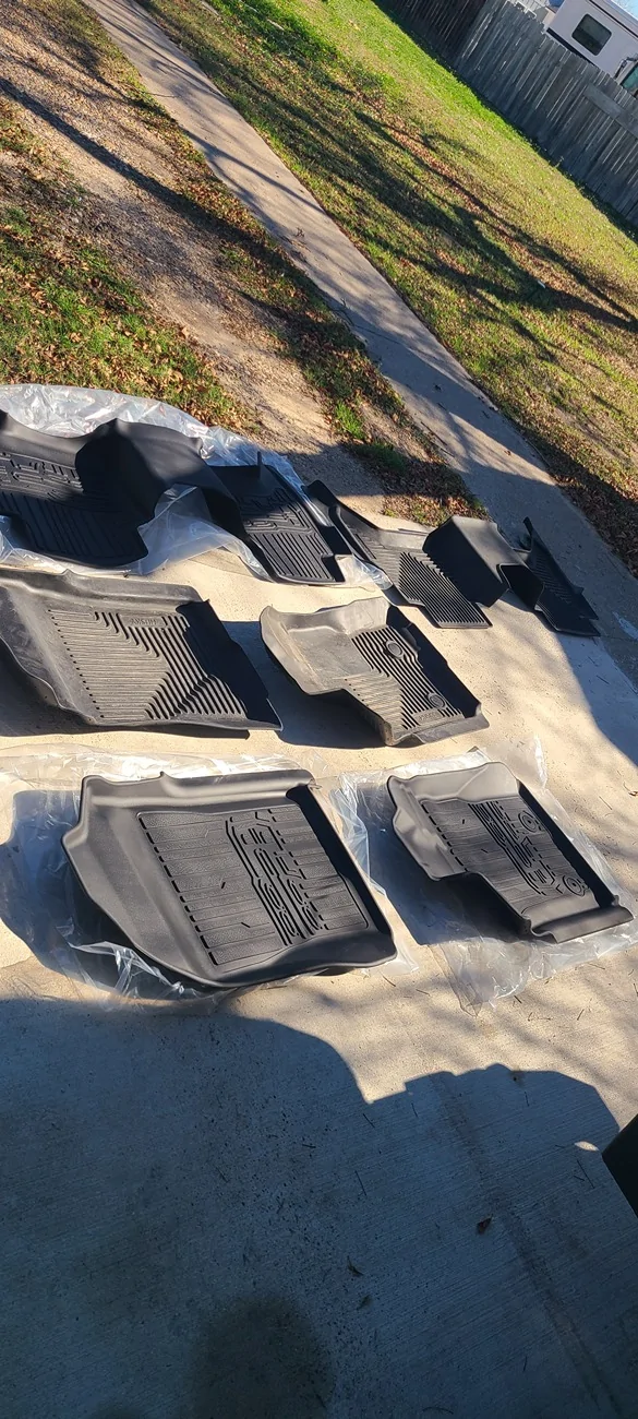 Ford Ranger TripleALiners vs. Husky front & rear floor mats comparison review 20260216_103455