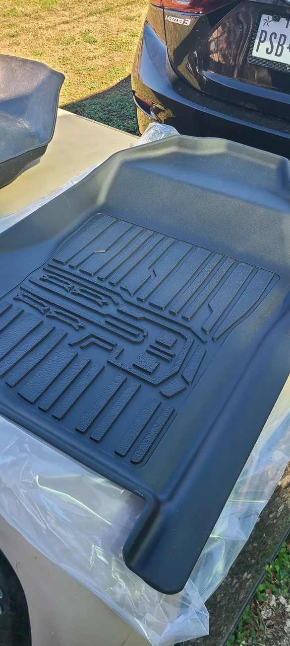 Ford Ranger TripleALiners vs. Husky front & rear floor mats comparison review 20260216_104829