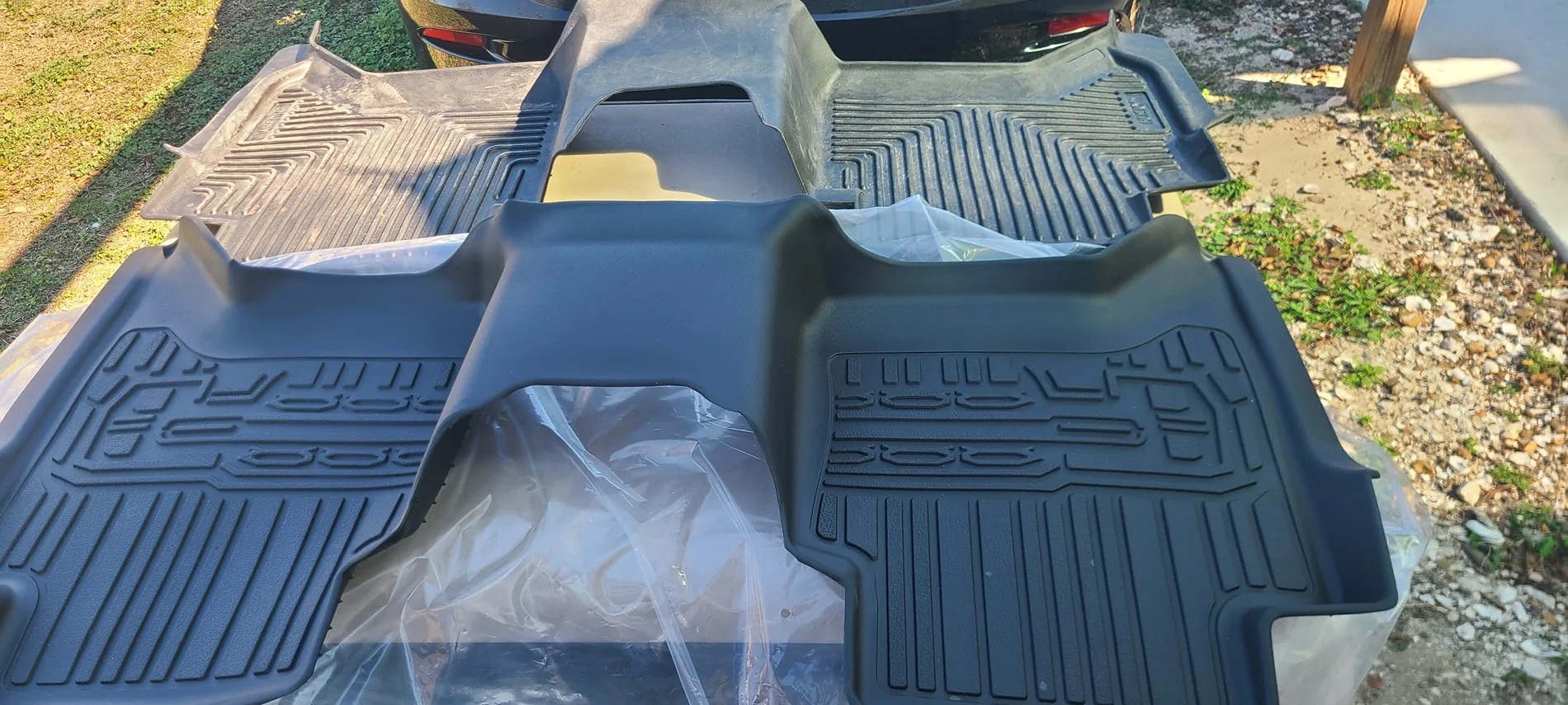 Ford Ranger TripleALiners vs. Husky front & rear floor mats comparison review 20260216_105257