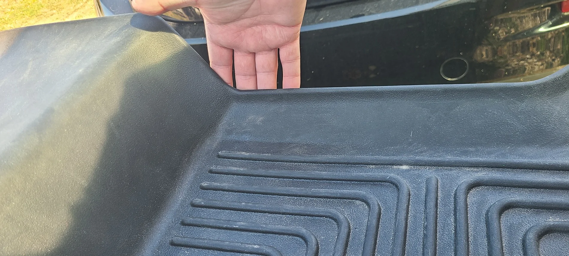 Ford Ranger TripleALiners vs. Husky front & rear floor mats comparison review 20260216_105351