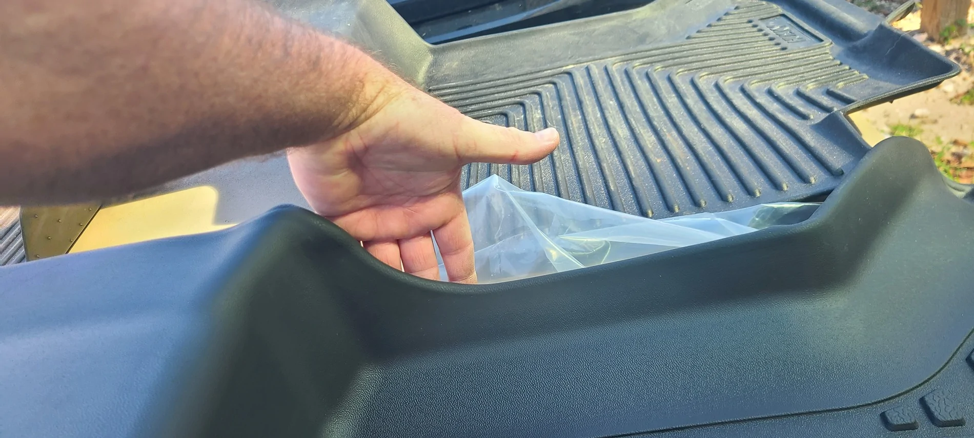 Ford Ranger TripleALiners vs. Husky front & rear floor mats comparison review 20260216_105340