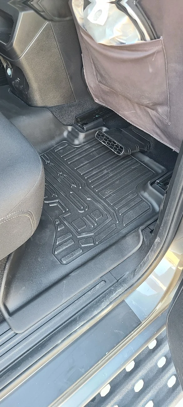 Ford Ranger TripleALiners vs. Husky front & rear floor mats comparison review 20260216_105516