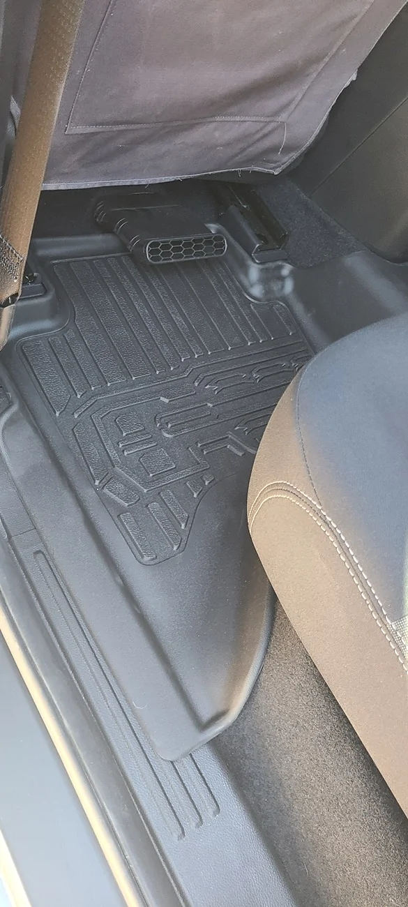 Ford Ranger TripleALiners vs. Husky front & rear floor mats comparison review 20260216_105611