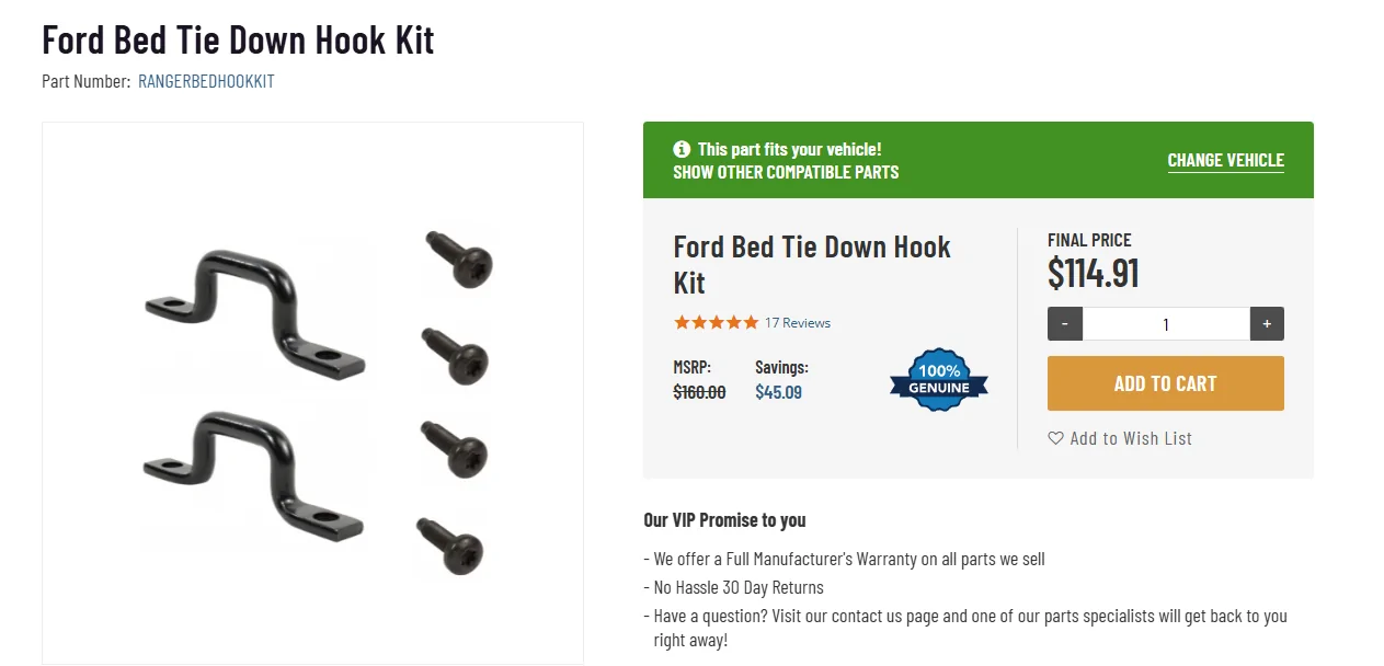 Ford Ranger WHY DIDN'T THESE COME STOCK - Redline Tuning Hood Struts on The Ranger Raptor 1771274753387-