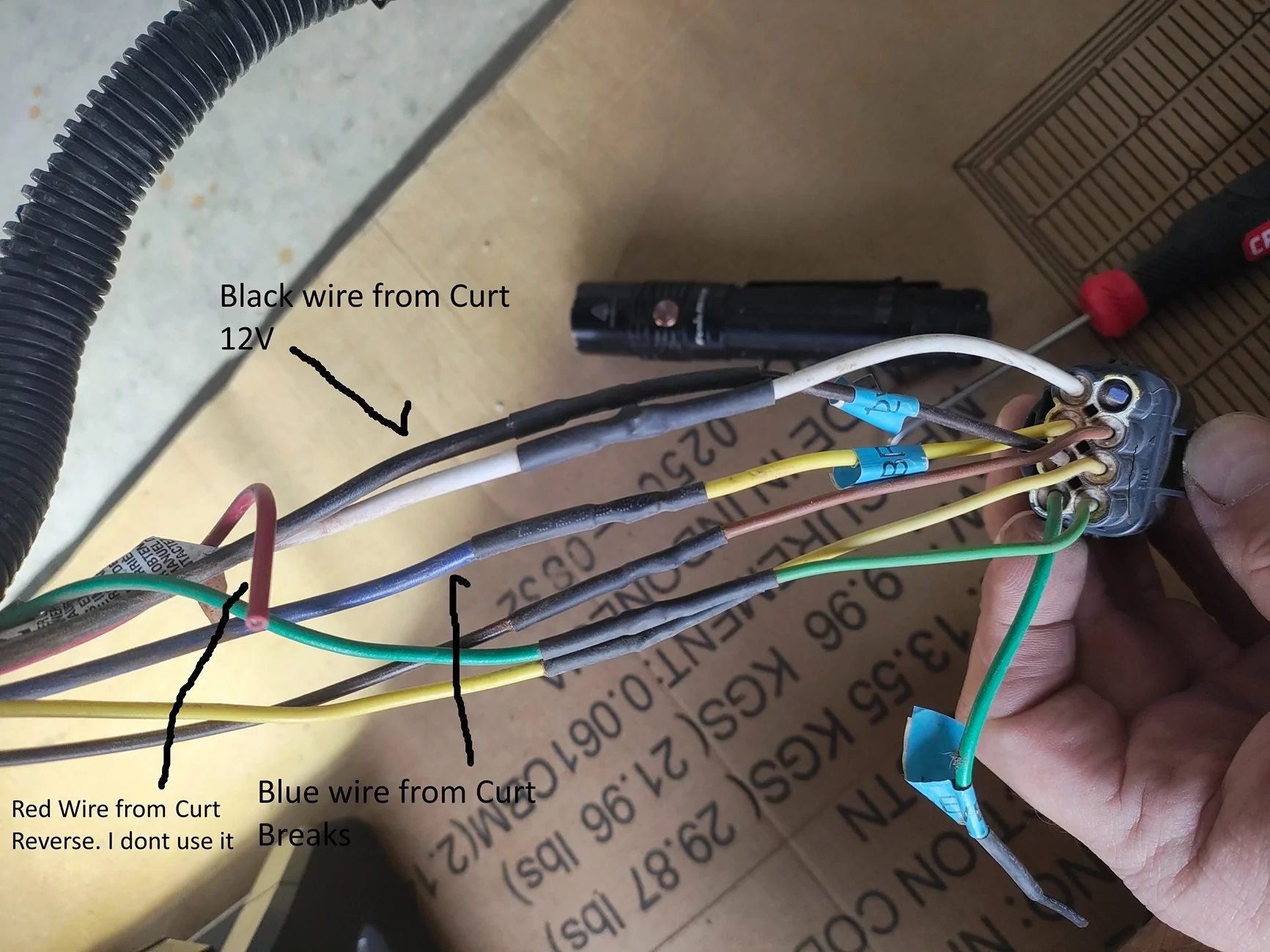 Ford Ranger Ford OEM Trailer Hitch wiring question IMG_20260217_105120798