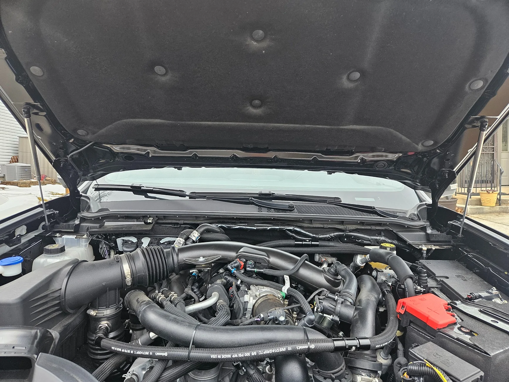 Ford Ranger WHY DIDN'T THESE COME STOCK - Redline Tuning Hood Struts on The Ranger Raptor 20260218_140038