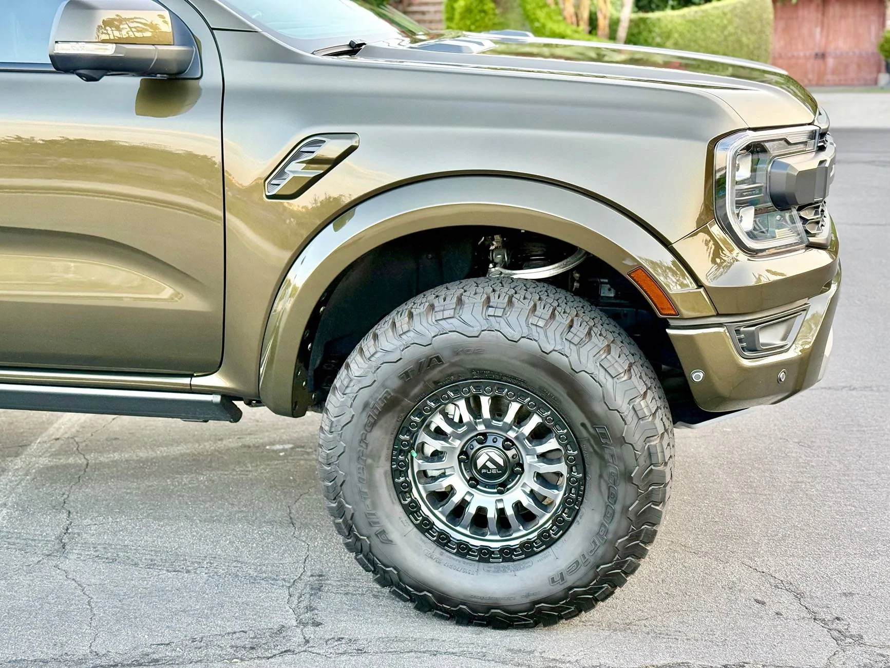 Ford Ranger Adding Fender Flares -- Body Color or Shadow Black, that is the question. Image 1