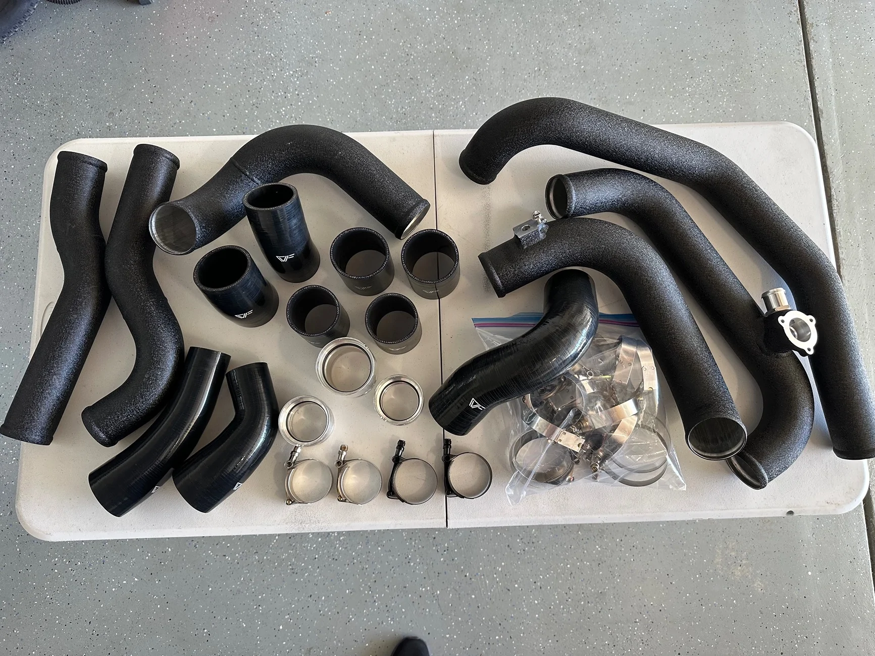 Ford Ranger Ranger Raptor CVF Aluminum Intercooler Hot-Side + Cold-Side Piping Kit SOLD IMG_9956