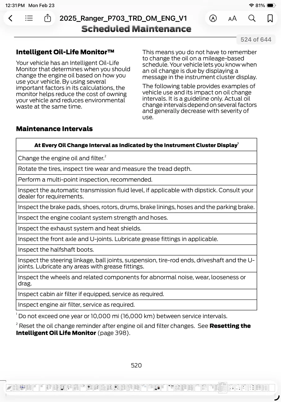 Ford Ranger EcoBoost Ranger Official Certified Engine Oils IMG_3556
